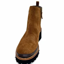 Masculin|Elégant<XSA Bottines Légère 9829 Cuir Daim Marron