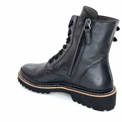 Masculin<XSA Bottines Légère 0179 Cuir Noir