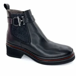 Bottines<XSA Bottines Légères 0180 Cuir Noir