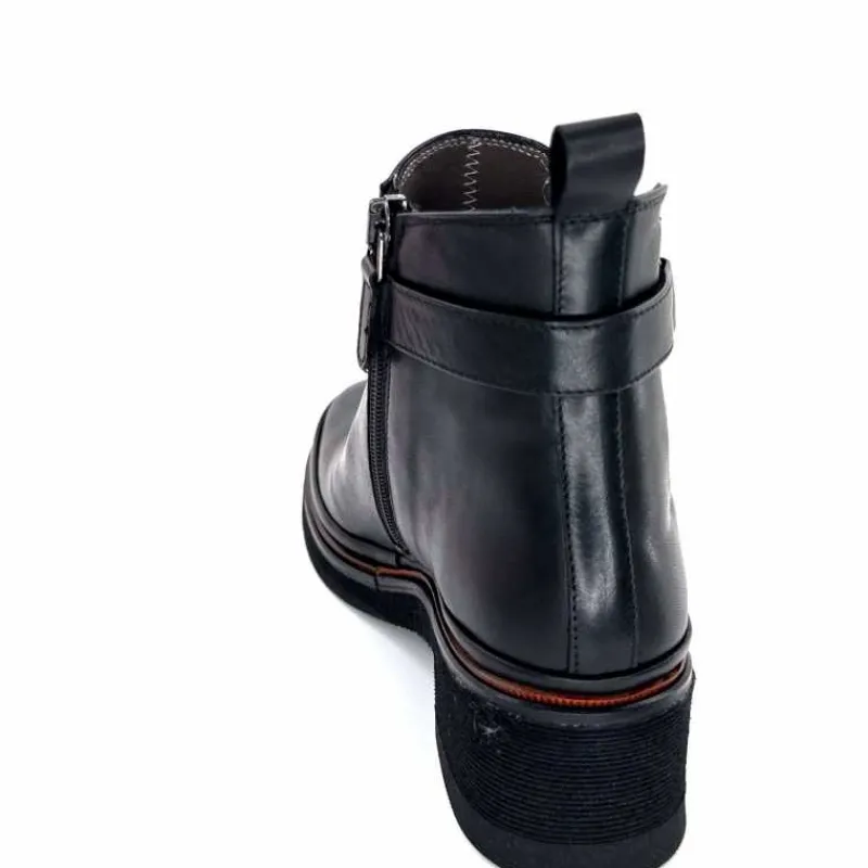 Bottines<XSA Bottines Légères 0180 Cuir Noir