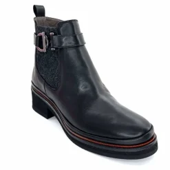Bottines<XSA Bottines Légères 0180 Cuir Noir