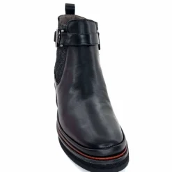 Bottines<XSA Bottines Légères 0180 Cuir Noir