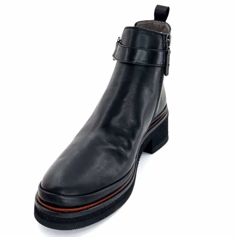 Bottines<XSA Bottines Légères 0180 Cuir Noir