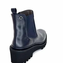 Bottines<XSA Bottines Légères 9829 Cuir Marine