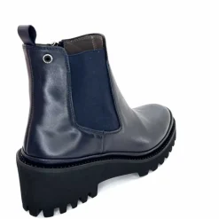 Bottines<XSA Bottines Légères 9829 Cuir Marine