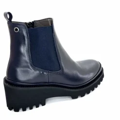 Bottines<XSA Bottines Légères 9829 Cuir Marine