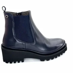 Bottines<XSA Bottines Légères 9829 Cuir Marine
