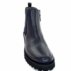 Bottines<XSA Bottines Légères 9829 Cuir Marine