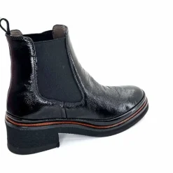 Bottines<XSA Bottines Légères 9176 Cuir Vernis Naplack Noir