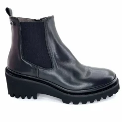 Bottines<XSA Bottines Légères 9829 Cuir Noir