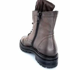 Rock|Fantaisie<Mjus Bottines M77277 301 Cuir Bronzo Bijoux Argent Marron