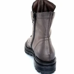 Rock|Fantaisie<Mjus Bottines M77277 301 Cuir Bronzo Bijoux Argent Marron