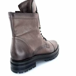 Rock|Fantaisie<Mjus Bottines M77277 301 Cuir Bronzo Bijoux Argent Marron