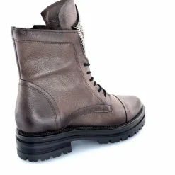 Rock|Fantaisie<Mjus Bottines M77277 301 Cuir Bronzo Bijoux Argent Marron