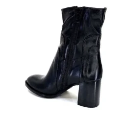 Rock|Bottines<Mjus Bottines P26206 Cuir Noir