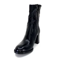 Rock|Bottines<Mjus Bottines P26206 Cuir Noir