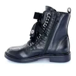 Rock|Féminin<Mjus Bottines T81204 101 6002 Cuir Noir