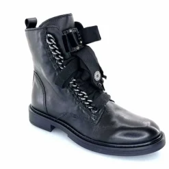 Rock|Féminin<Mjus Bottines T81204 101 6002 Cuir Noir
