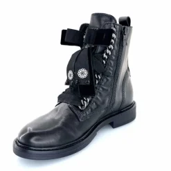 Rock|Féminin<Mjus Bottines T81204 101 6002 Cuir Noir