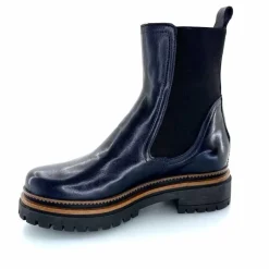 Basic|Bottines<Mjus Bottines T60204 101 Cuir Bleu Foncé Marine