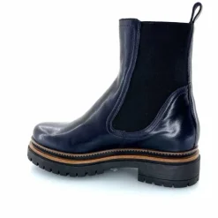 Basic|Bottines<Mjus Bottines T60204 101 Cuir Bleu Foncé Marine