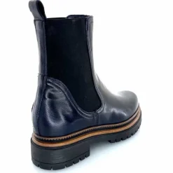 Basic|Bottines<Mjus Bottines T60204 101 Cuir Bleu Foncé Marine