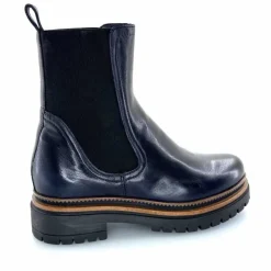 Basic|Bottines<Mjus Bottines T60204 101 Cuir Bleu Foncé Marine