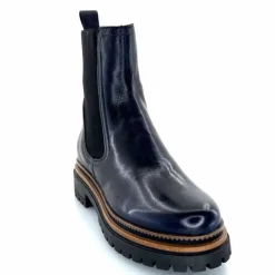 Basic|Bottines<Mjus Bottines T60204 101 Cuir Bleu Foncé Marine