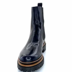 Basic|Bottines<Mjus Bottines T60204 101 Cuir Bleu Foncé Marine