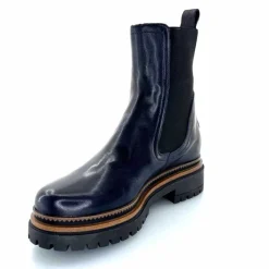 Basic|Bottines<Mjus Bottines T60204 101 Cuir Bleu Foncé Marine