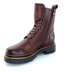 Rock|Bottines<Mjus Bottines T60209 102 Cuir Chocolat Marron