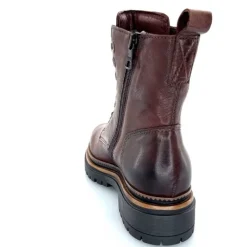 Rock|Bottines<Mjus Bottines T60209 102 Cuir Chocolat Marron
