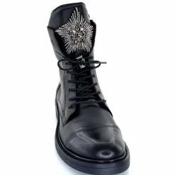 Rock|Fantaisie<Mjus Bottines T81209 201 Cuir Noir