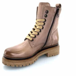 Rock|Bottines<Mjus Bottines T60209 102 Cuir Gazella Taupe