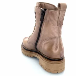 Rock|Bottines<Mjus Bottines T60209 102 Cuir Gazella Taupe