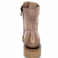 Rock|Bottines<Mjus Bottines T60209 102 Cuir Gazella Taupe
