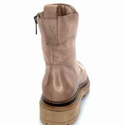 Rock|Bottines<Mjus Bottines T60209 102 Cuir Gazella Taupe