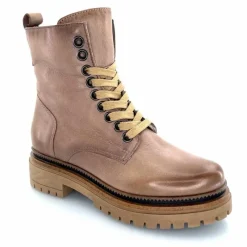 Rock|Bottines<Mjus Bottines T60209 102 Cuir Gazella Taupe