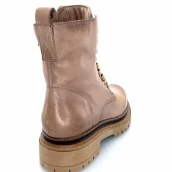 Rock|Bottines<Mjus Bottines T60209 102 Cuir Gazella Taupe