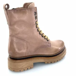 Rock|Bottines<Mjus Bottines T60209 102 Cuir Gazella Taupe
