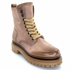 Rock|Bottines<Mjus Bottines T60209 102 Cuir Gazella Taupe