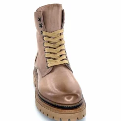 Rock|Bottines<Mjus Bottines T60209 102 Cuir Gazella Taupe