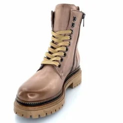 Rock|Bottines<Mjus Bottines T60209 102 Cuir Gazella Taupe