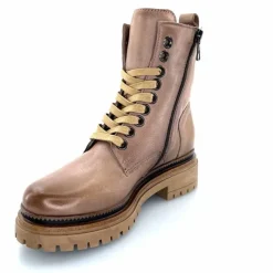 Rock|Bottines<Mjus Bottines T60209 102 Cuir Gazella Taupe