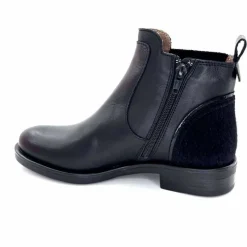 Basic<MKD Bottines Dean Cuir Noir