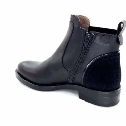 Basic<MKD Bottines Dean Cuir Noir