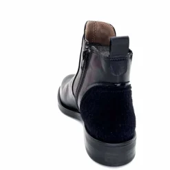 Basic<MKD Bottines Dean Cuir Noir