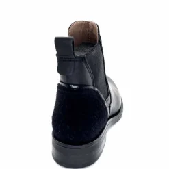 Basic<MKD Bottines Dean Cuir Noir