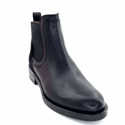 Basic<MKD Bottines Dean Cuir Noir