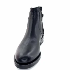 Basic<MKD Bottines Dean Cuir Noir
